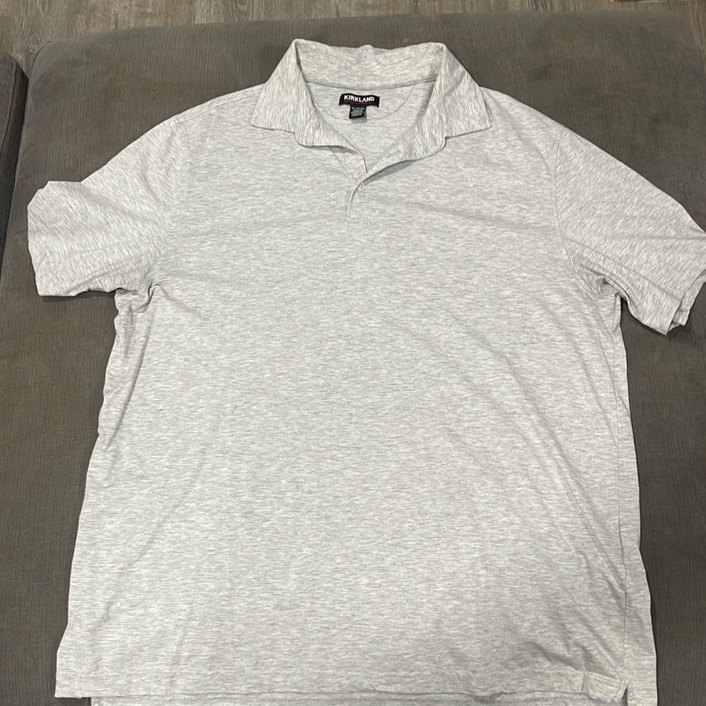 Light Grey XL Polo - dri fit material